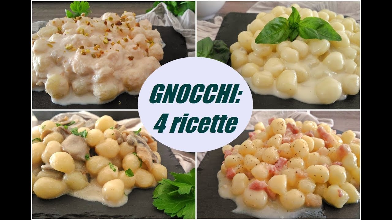 GNOCCHI: 4 ricette