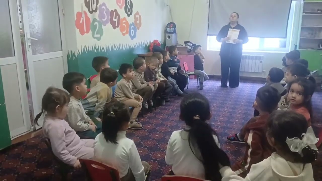 English lesson today preschool Javohir 