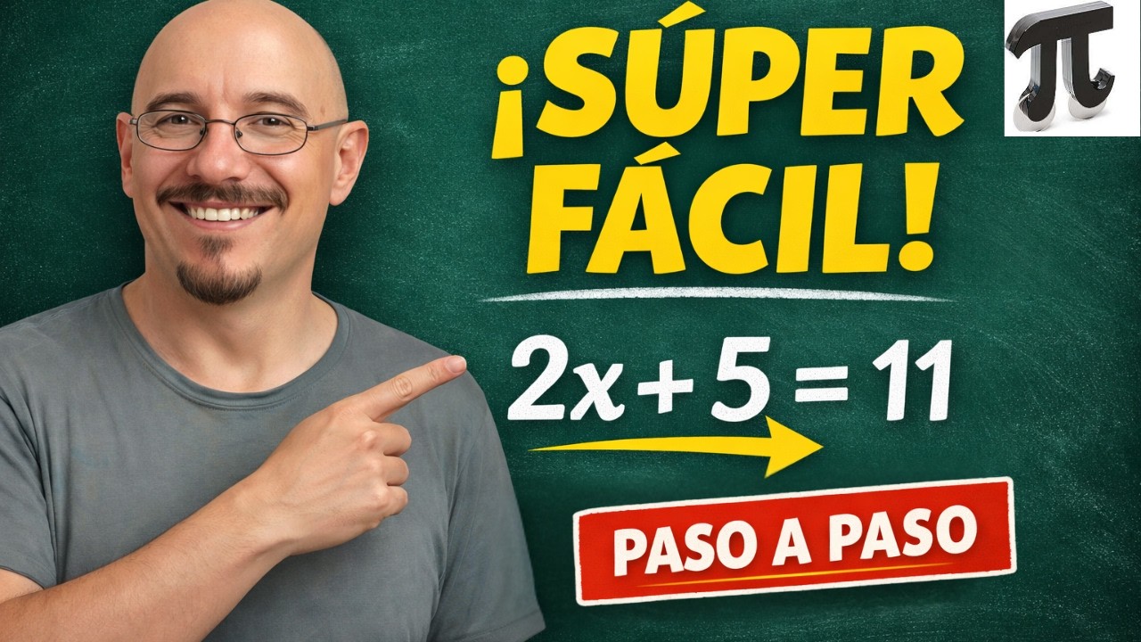 Cómo resolver ecuaciones de primer grado (part. 1)