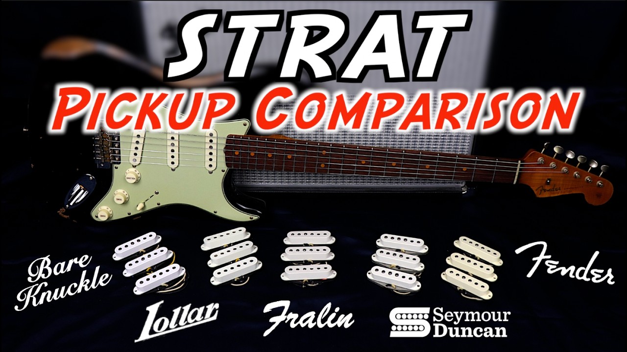 Strat Pickup Comparison | Fralin/Bare Knuckle/Lollar/Fender/Seymour Duncan | Shootout