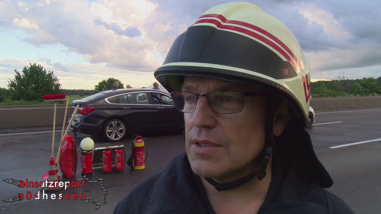 Massencrash auf A3 bei Obertshausen - 09.06.2017
