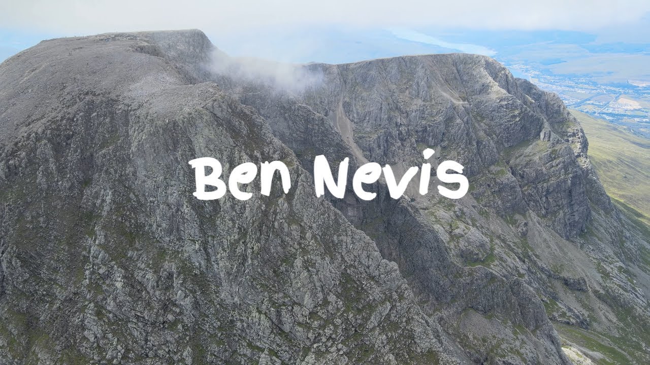 Ben Nevis UK's tallest mountain Scotland 4K