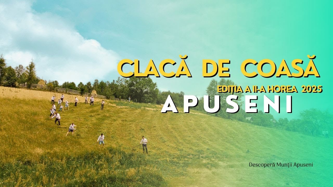 APUSENI || Clacă de Coasă 2025 || Mătișești Horea