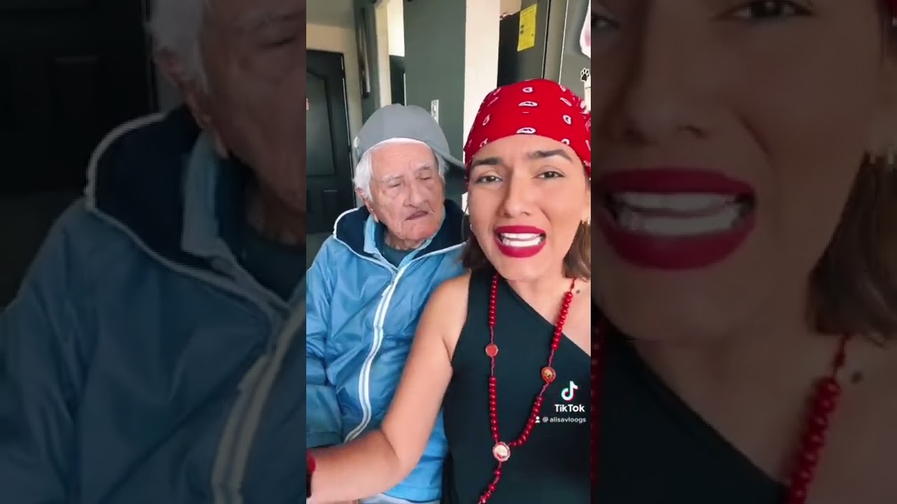 Me voy y dejo al viejito, broma para el viejo🙊