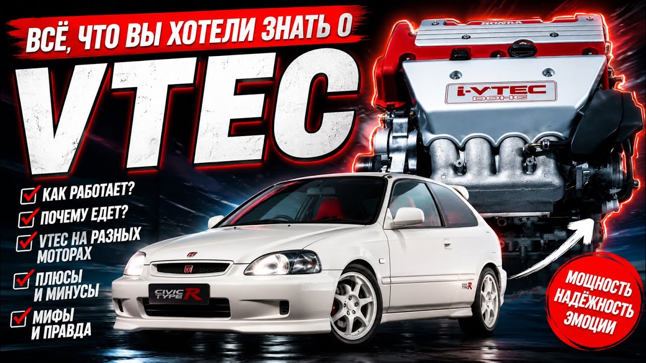 Всё,что вы хотели знать про VTEC