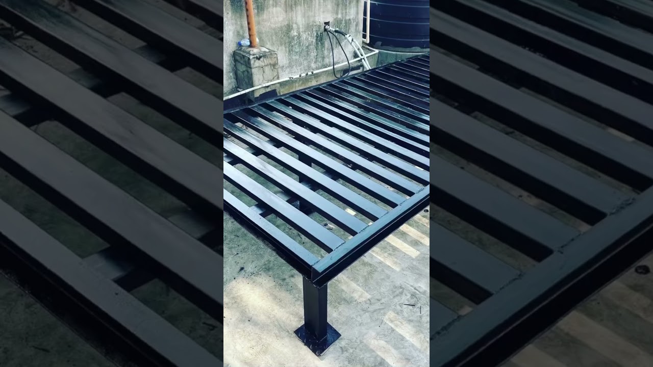 Water tank stand of 2 tanks 2000 litres each, can be placed on it capacity #watertank #stand #sintex