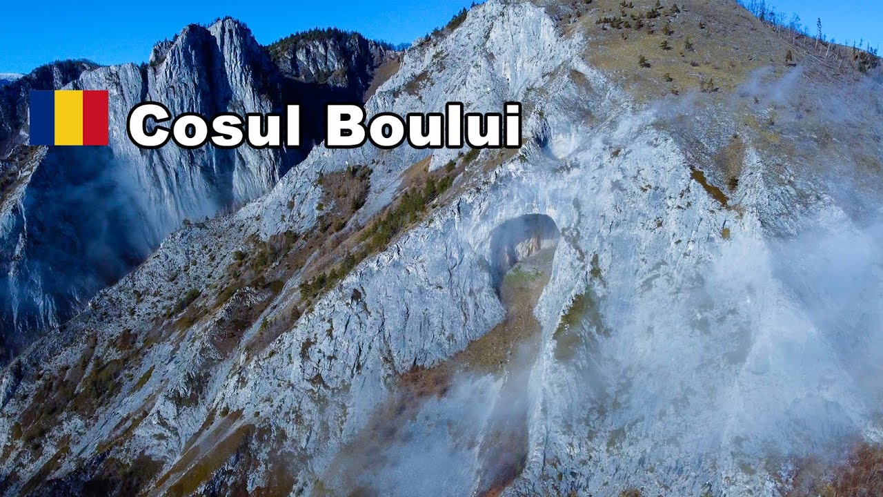 Poteca secreta spre Cosul Boului si Circuitul Rezervatiei Scarita-Belioara vazut de sus!