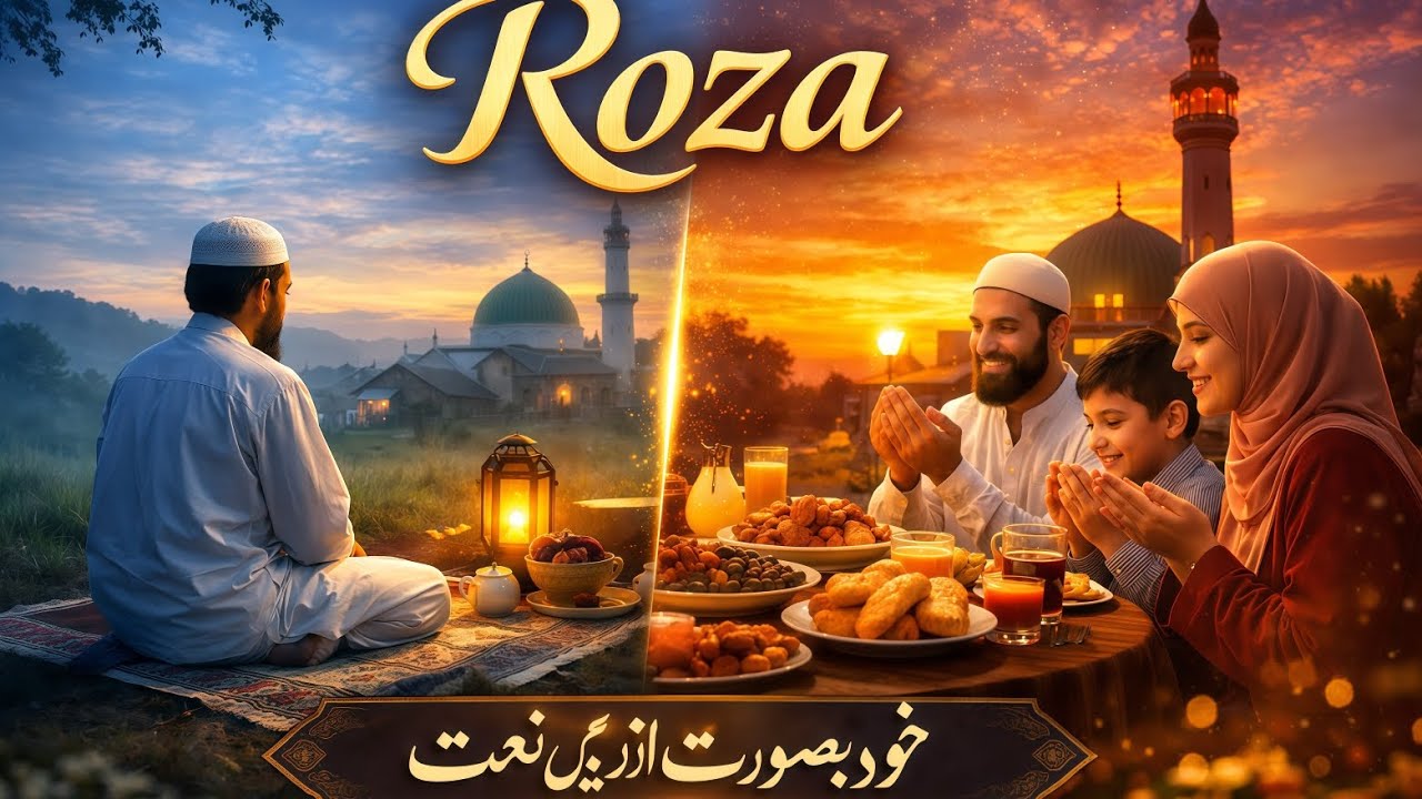Roza | Beautiful Ramadan Naat 2026 | Emotional Ramadan Kalam | Islamic Naat for Ramadan