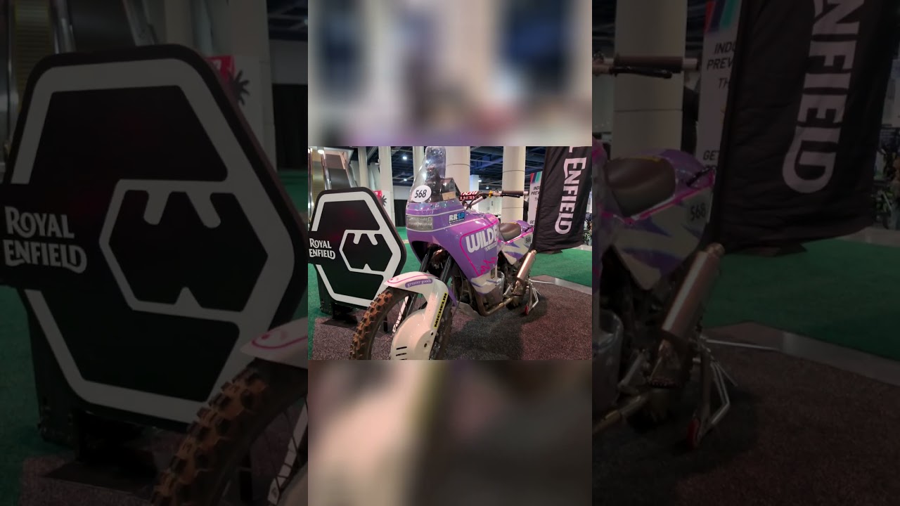 Royal Enfield EPIC display at the AIMexpo