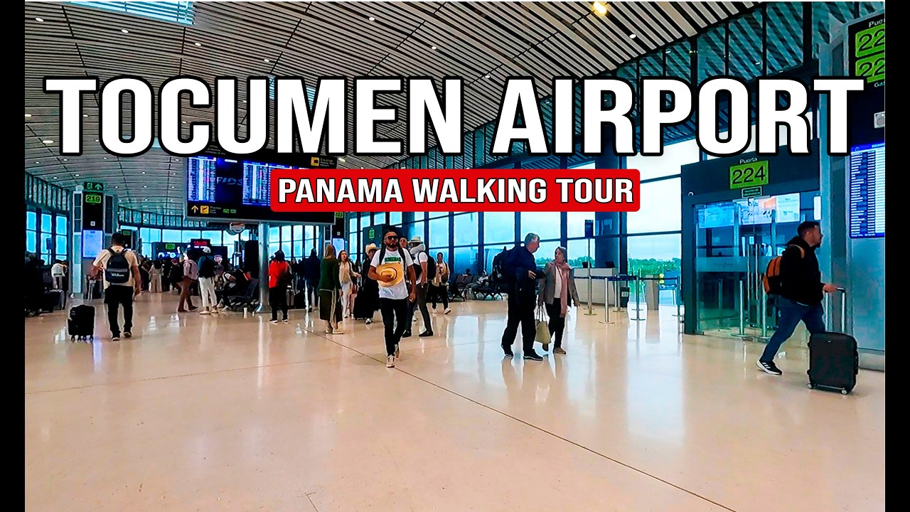 What’s Inside Tocumen Airport in Panama?  | Airport Walking Tour