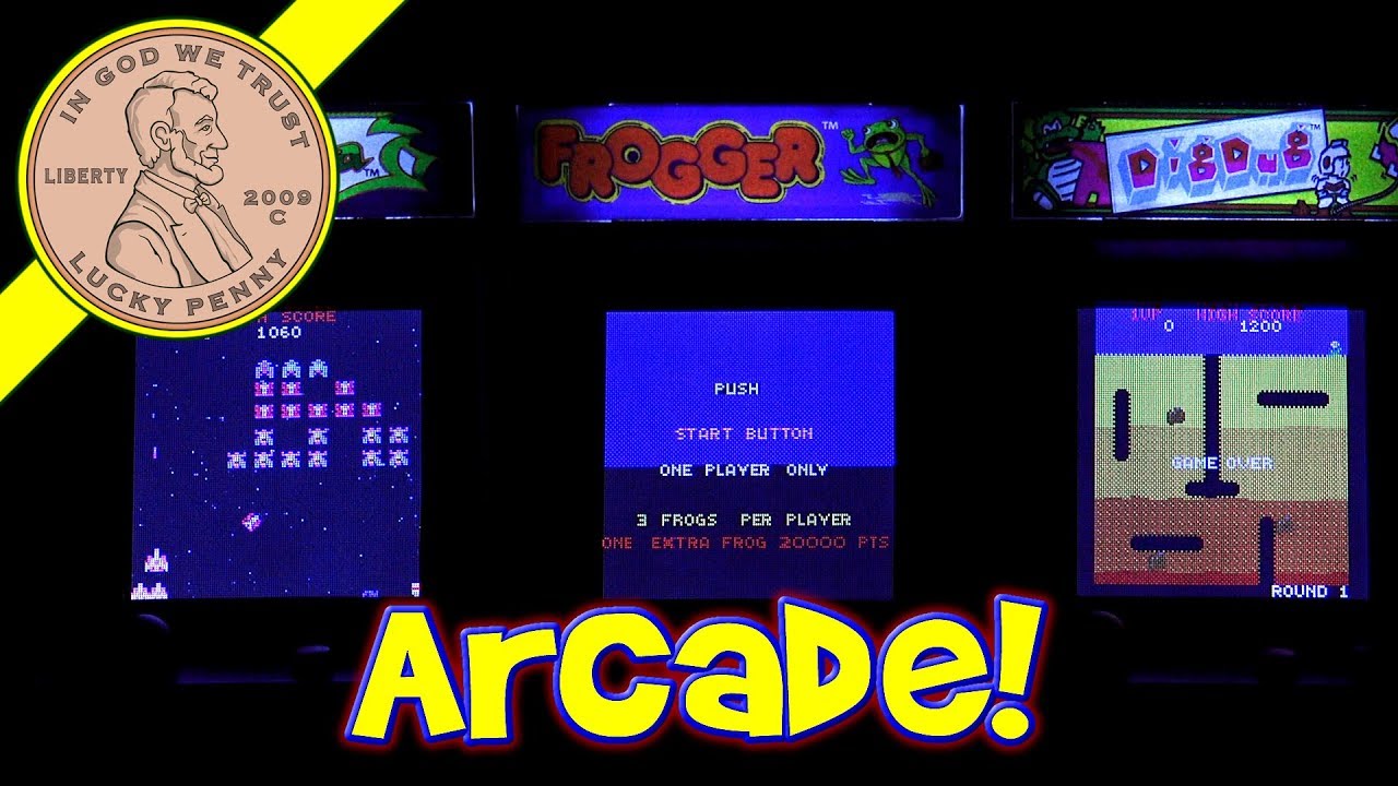 Tiny Arcade - Frogger, Galaga & Dig Dug World's Smallest!