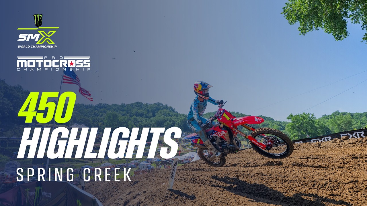 Spring Creek 2026 | Лучшие моменты Pro Motocross, класс 450