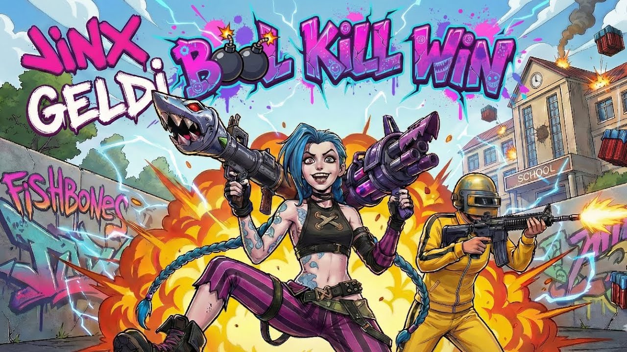 JiNX KOSTÜMÜYLE BOOL KILL WIN💣 - PUBG MOBİLE 