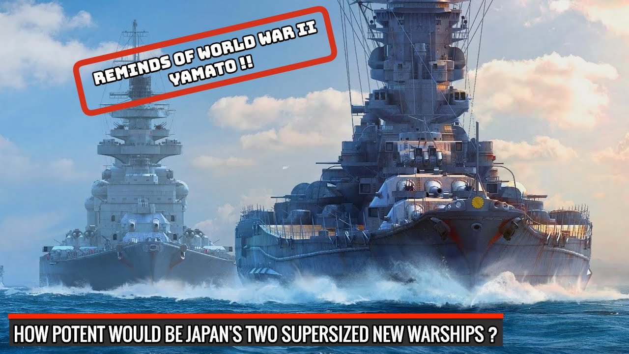 Watchout China - Japan to have two supersized warships !