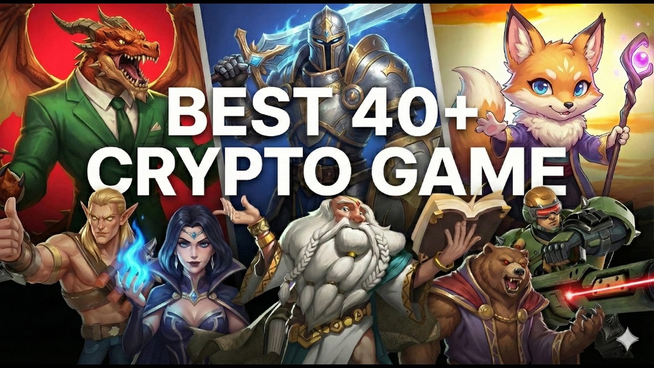 Top New 40+ Play-to-Earn Crypto Games of All Time For (Mobile/PC) 2026 Good Gameplay & High Graphics