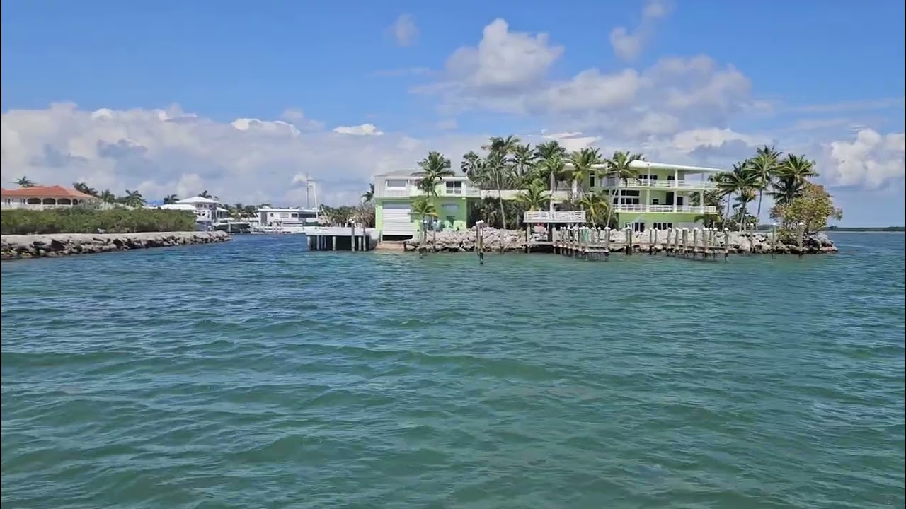 Sailors Choice fishing charter boat Key Largo 3-7-2024 coming in.