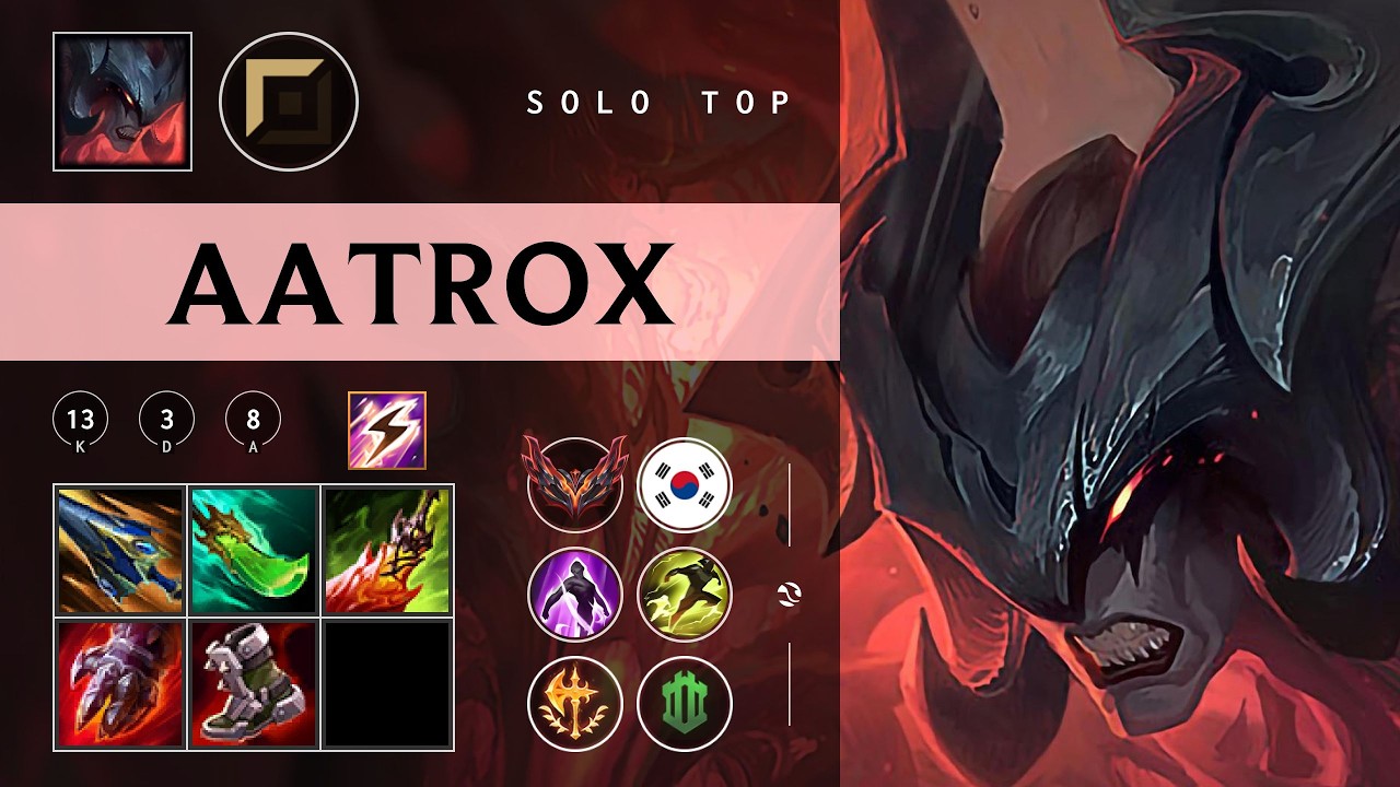 Aatrox Top vs Irelia - KR Grandmaster Patch 26.08