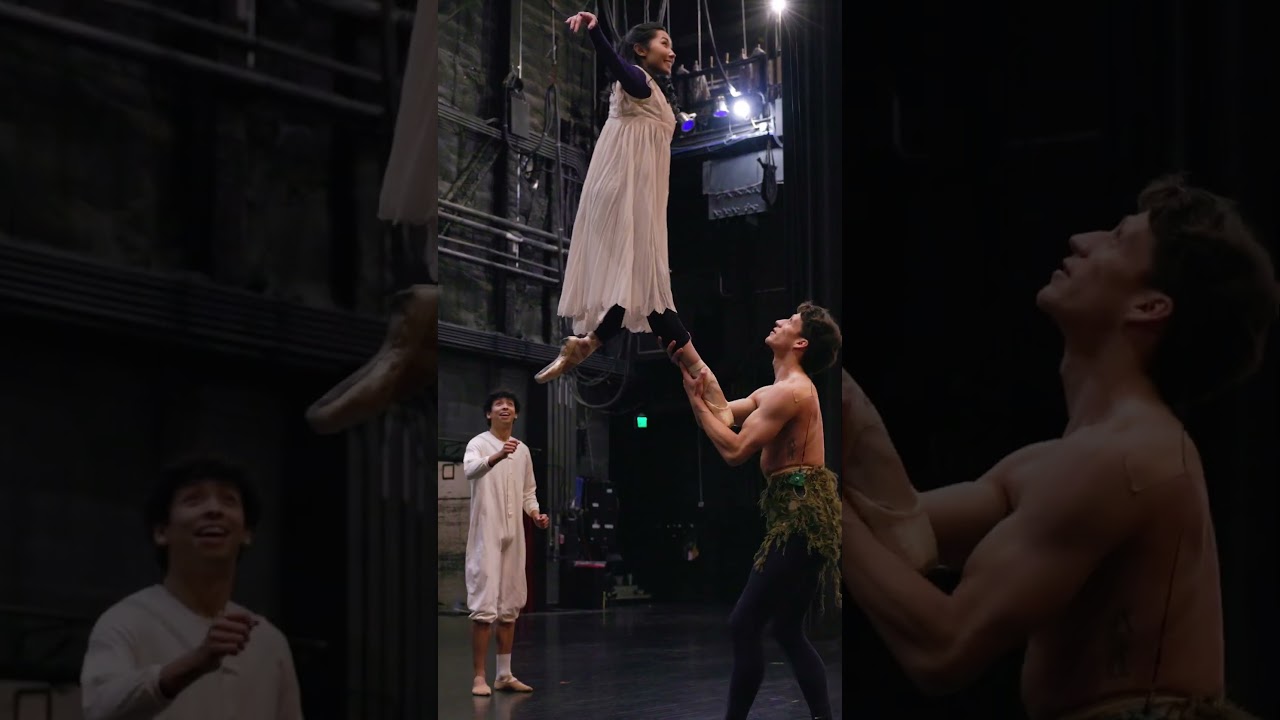 Peter Pan - Flying Rehearsal!