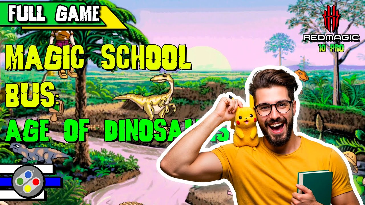 🚌 Magic School Bus: Age of Dinosaurs 🦖 Full PC Gameplay Walkthrough