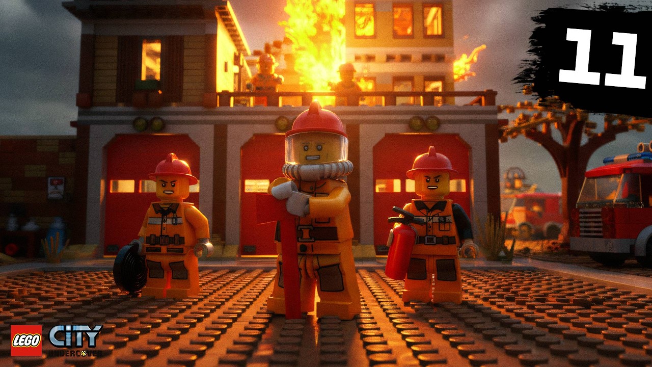 Стаю ПОЖЕЖНИКОМ! 🔥 Нова професія Чейза | Lego City Undercover українською #11