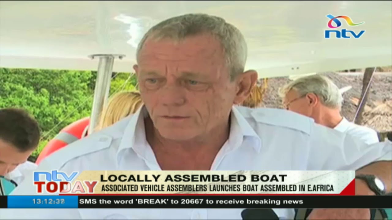 Associated vehicle assemblers launches boat assembled in East Africa
