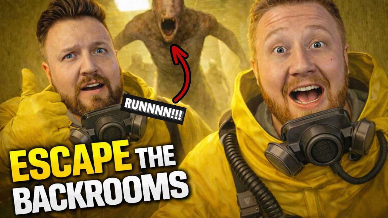 Every Hallway Feels Wrong | Escape the Backrooms With my Brother @Pogalman