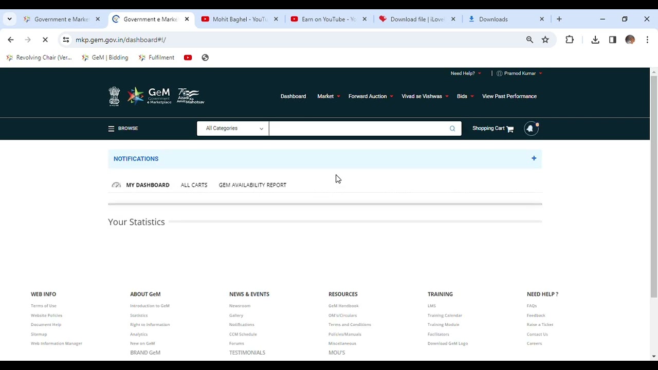 custom bid creation on gem