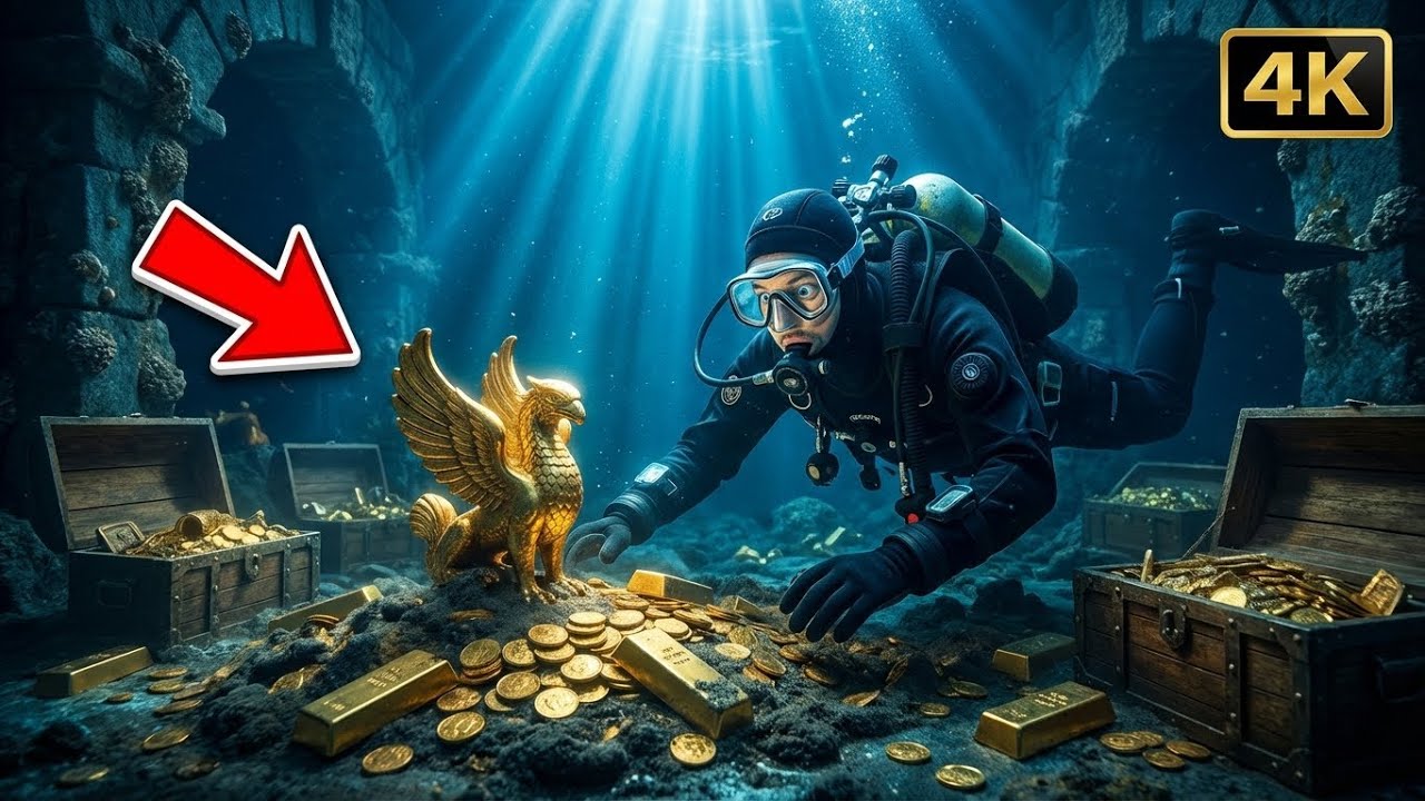 🔱 Unbelievable Treasure Found Deep Beneath the Sea | Inside an Ancient Underwater Vault