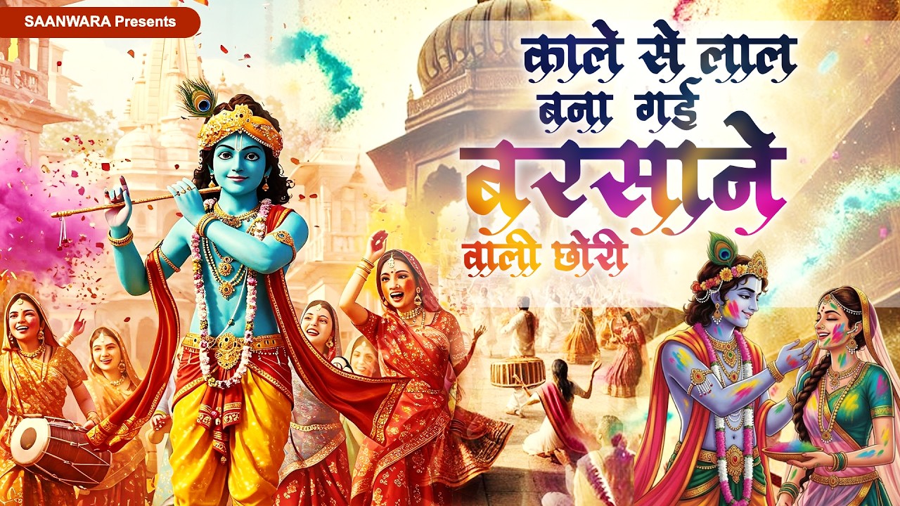 Kale Se Laal Bana Gai | होली में झूमा देने वाला भजन | छोरी बरसाने वाली | Holi Special bhajan 2026