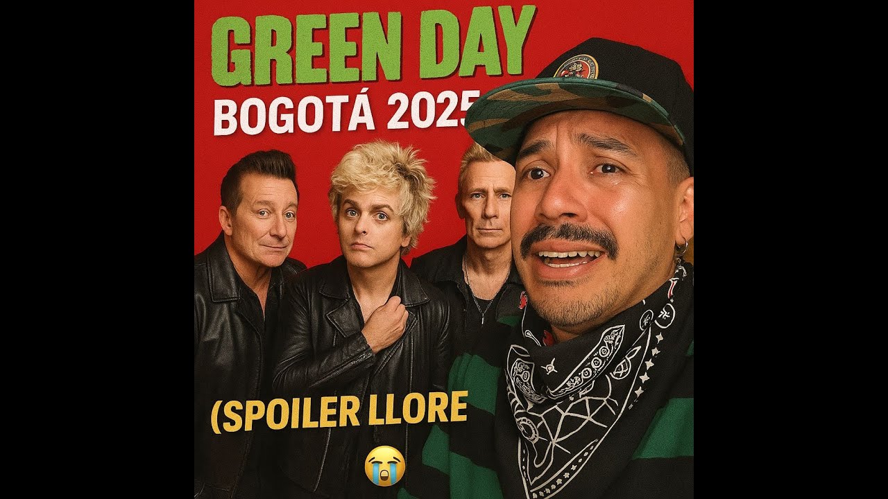 “El concierto que me hizo llorar 😭 Green Day Bogotá 2025”