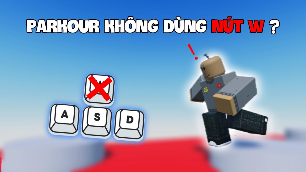 Tôi Thử Parkour Mà Không Dùng Nút Di Chuyển...