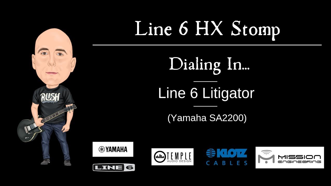 Line 6 HX Stomp - Настройка... Модель усилителя Litigator