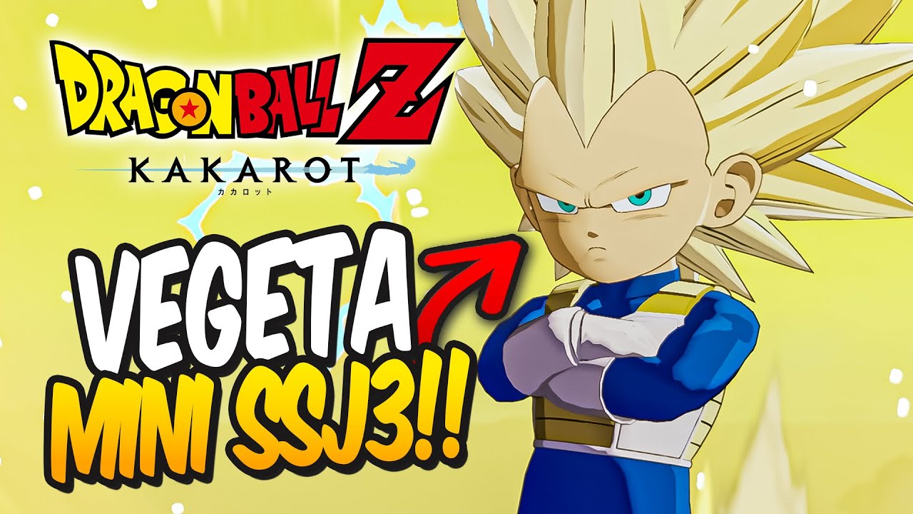 Le DLC Daima PARTIE 2 est LÀ… Vegeta Mini SSJ3 dans DBZ Kakarot !