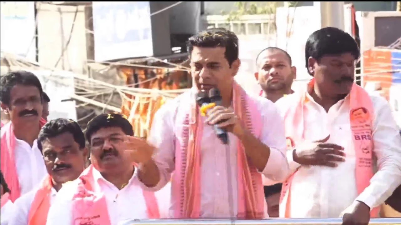 Live: BRS Working President KTR speaking at Narsampet | #MunicipalElections2026