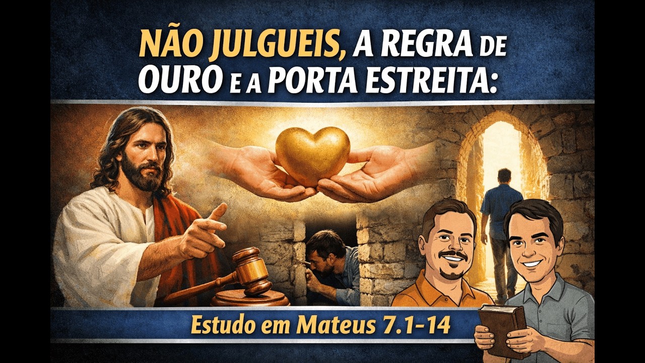 Não Julgueis, a Regra de Ouro e a Porta Estreita: Estudo em Mateus 7.1-14