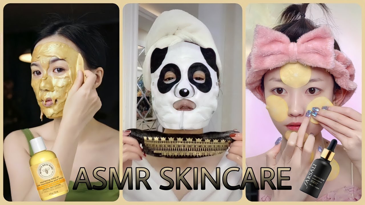 💦✨NEW ASMR SKINCARE AND BEAUTY TREATMENTS VIDEOS💦✨| TIKTOK CHINA satisfying compilation 抖音 DOUYIN 中国