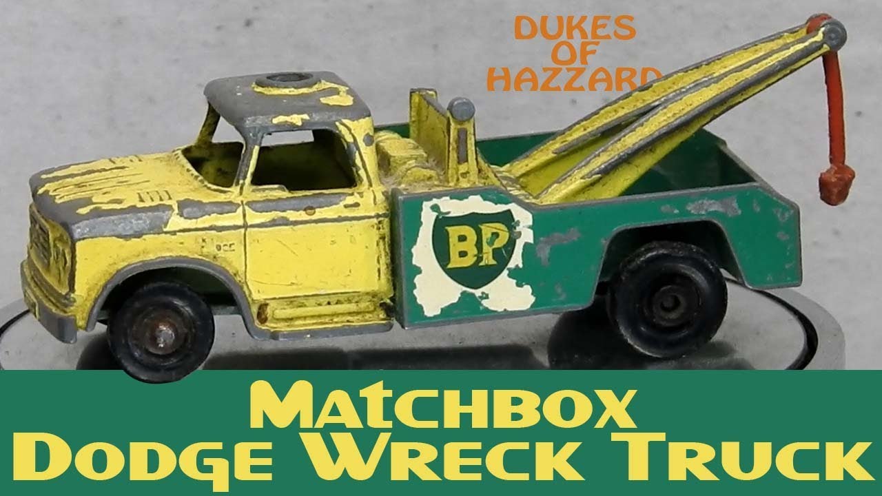 Matchbox Custom Dodge Wreck Truck 'Cooter's Tow Truck'