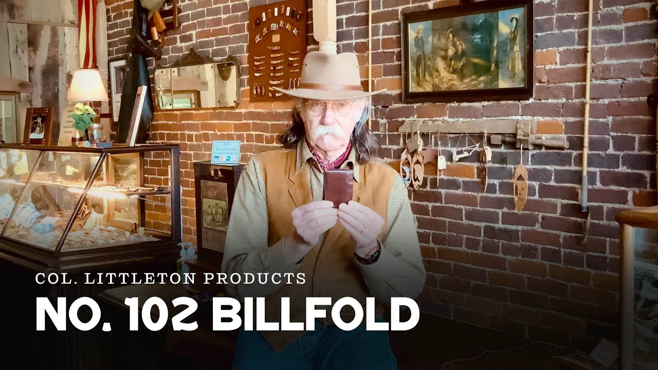 Streamline Your Style: No. 102 Billfold - Minimalist Wallet