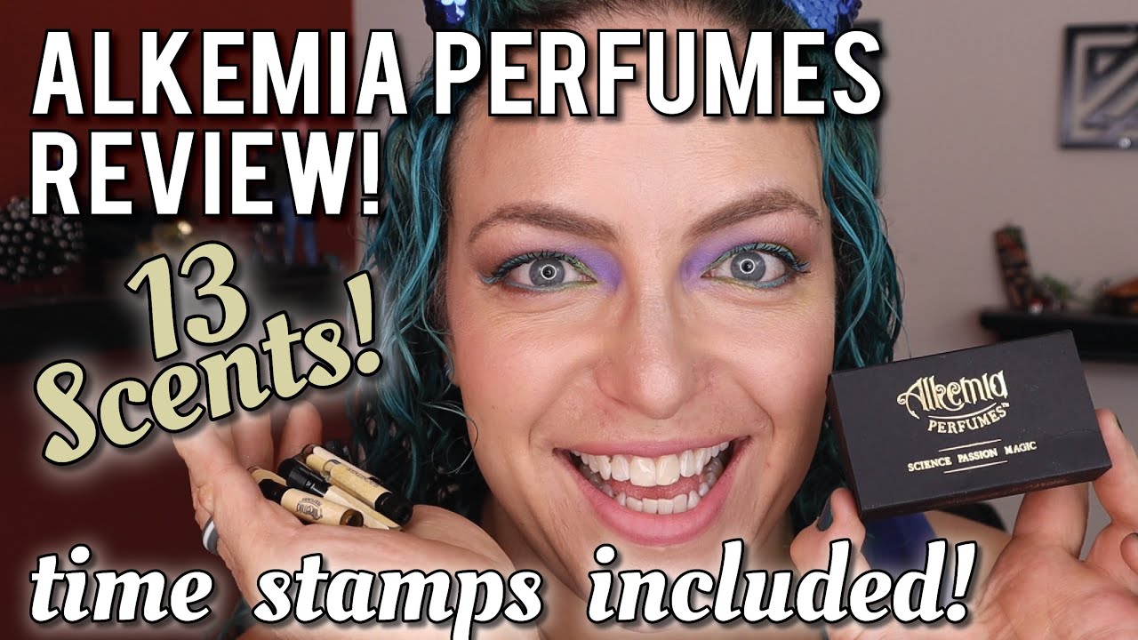 Alkemia Perfumes 13 scents Try On & Review with Time Stamps!