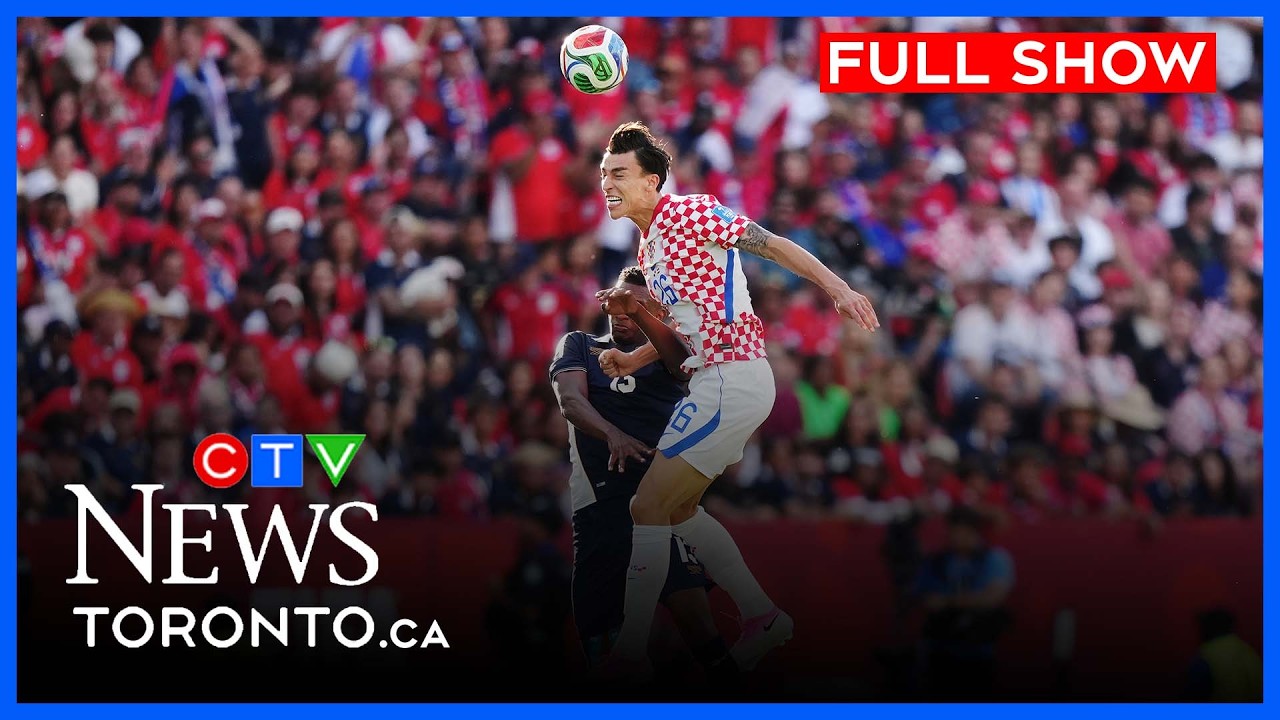 Панама и Хорватия встречаются в матче чемпионата мира в Торонто | CTV News Toronto в шесть часов,...