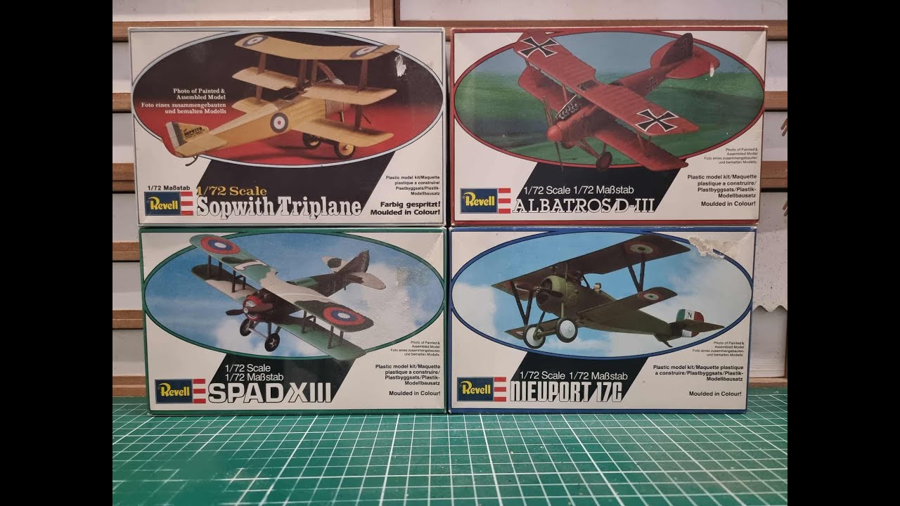 Модель Revell в масштабе 1:72 из 80-х годов