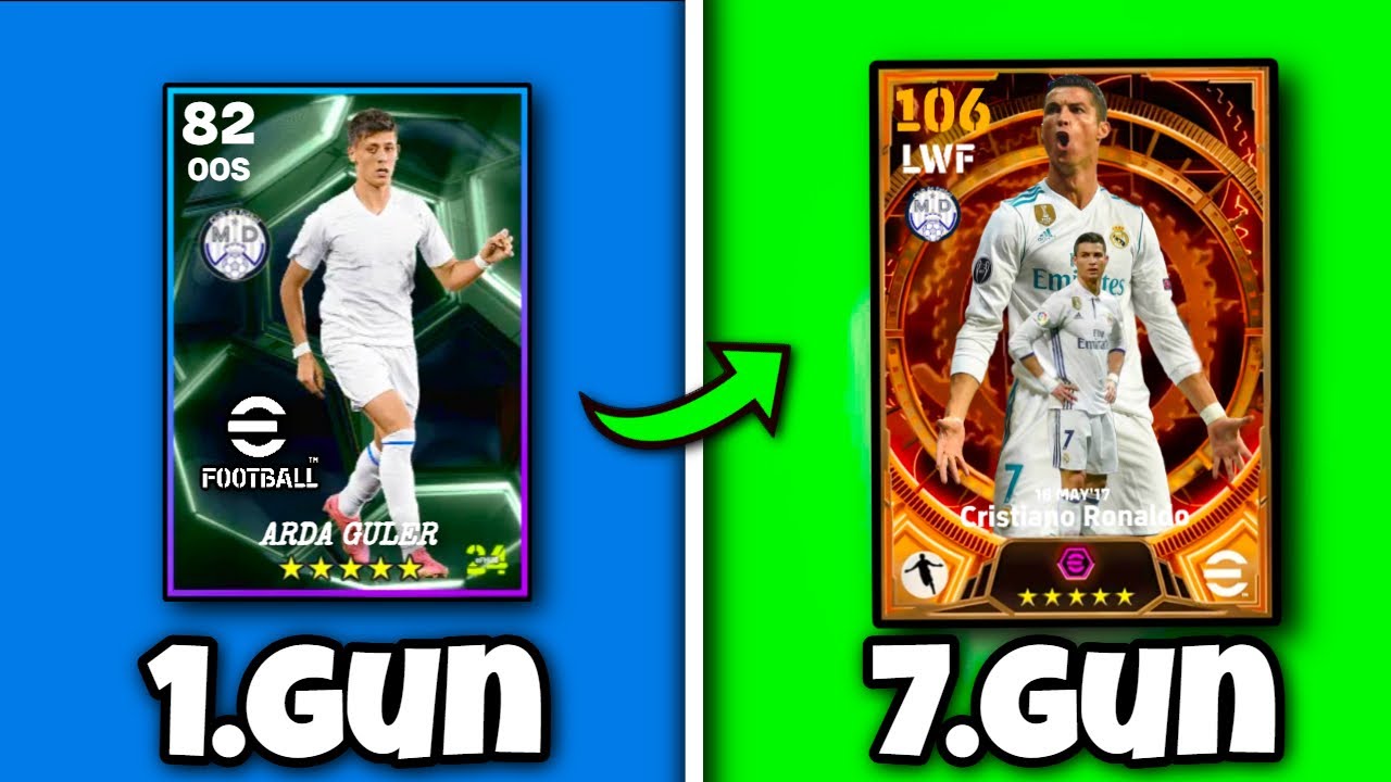 1 HAFTA BOYUNCA SIFIRDAN eFootball Mobile Oynadım (para yatırmadan?)