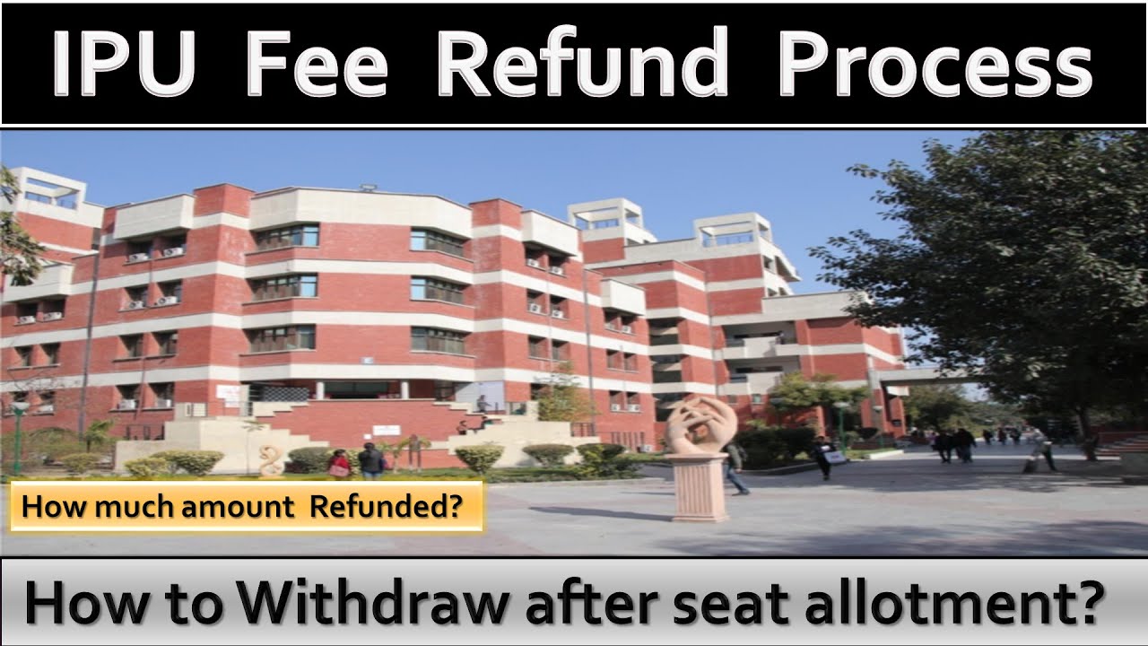 IPU  Fees Refund Process || How to Withdraw fees || How Much refunded ?ipufeesrefund #ipwithdraw