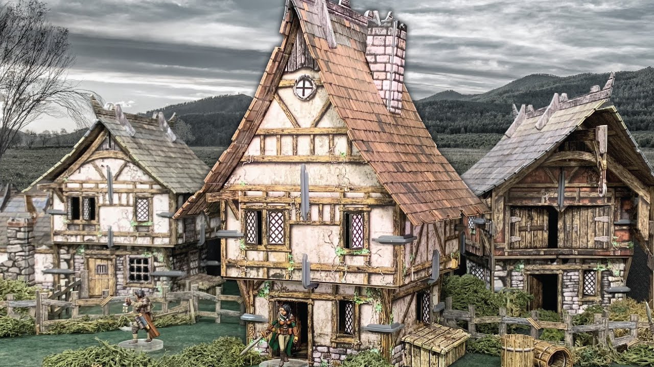 Get Buildings on the Tabletop Fast & Easy: No Paint or Flock Speed Build: Terrain by Battle Systems