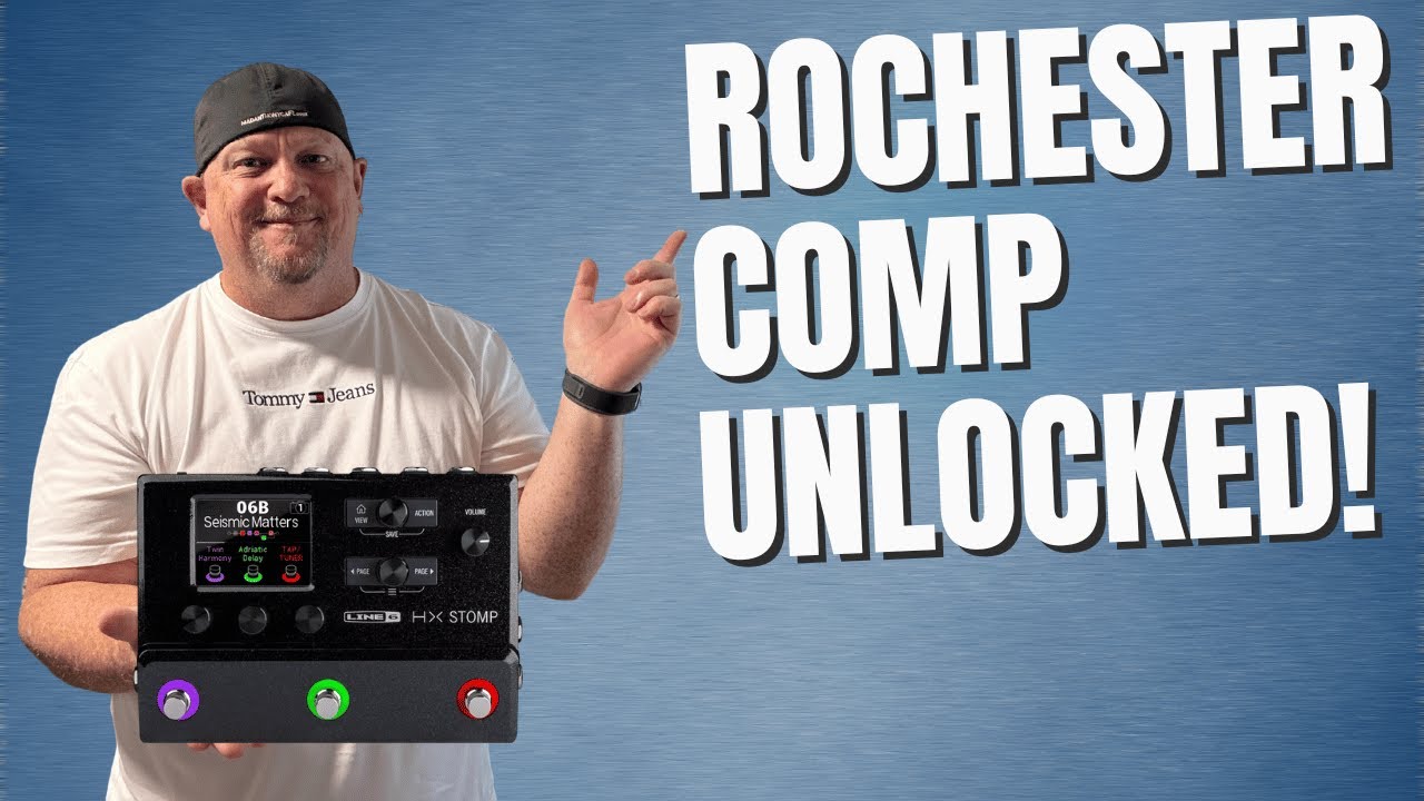 Line 6 Helix Rochester Comp:  Bass Compression Masterclass!