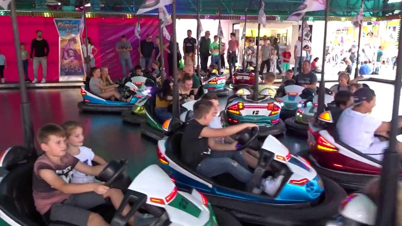 Pützchens Markt Bonn 2018 @ Autoscooter Camaro C1 Crash Car – Kipp