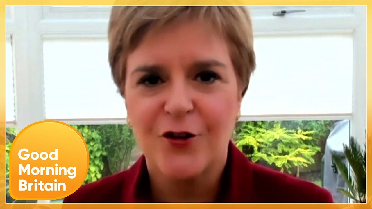 Nicola Sturgeon on Another Scottish Independence Referendum & Covid Passports | Good Morning Britain