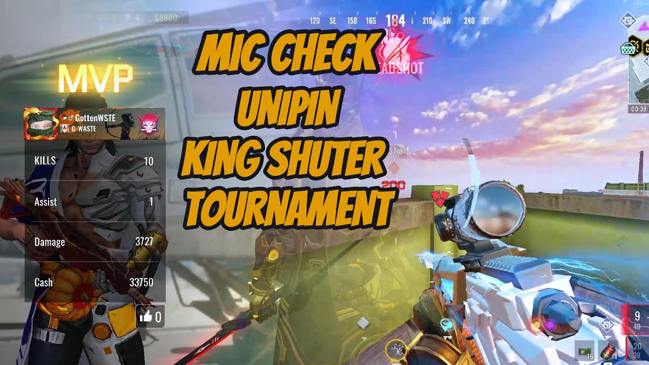 MIC CHECK KING SHUTTER TOURNAMENT BY UNIPIN PART 1  - BLOODSTRIKE