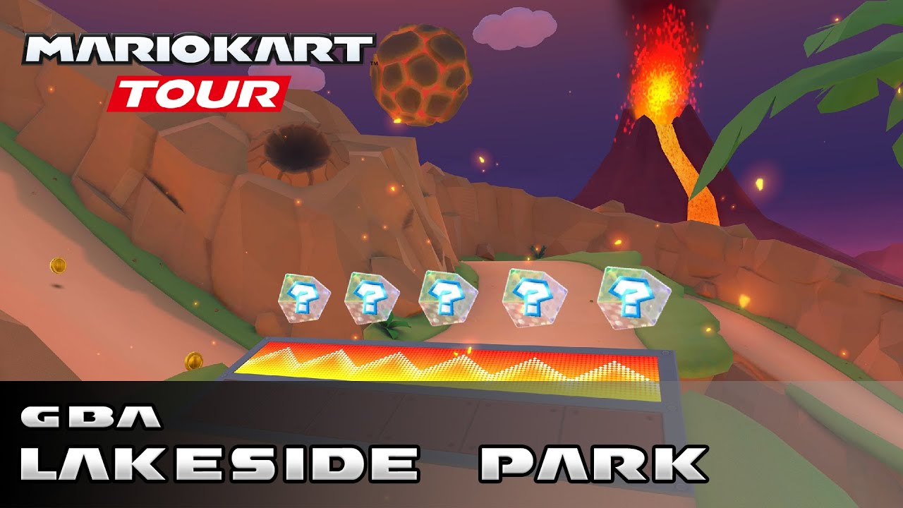 Mario Kart Tour - GBA Lakeside Park (All Variants)