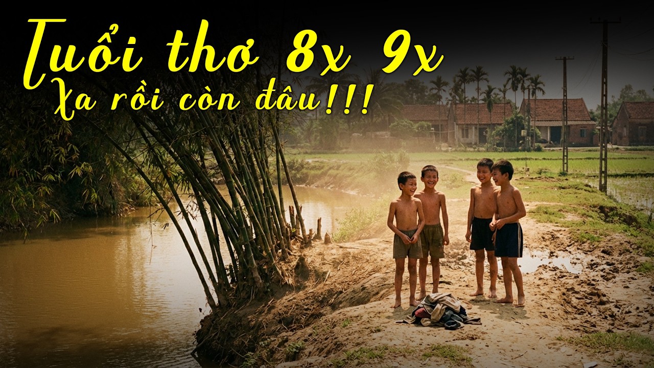 Tuổi Thơ Làng Quê Việt Nam Xưa | Con Sông Quê Và Những Buổi Trưa Hè Không Bao Giờ Trở Lại